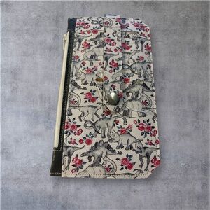Floral Horse Pattern Wallet